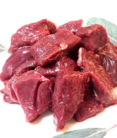 鹿肉切り落とし1kg　ヴェニソン／国産／犬／猫／無添加／ジビエ　KOMORO PREMIUM