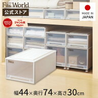 【公式店限定】フィッツケース ディープL クラシック カプチーノ奥行74 幅44 fits フィッツ Fits収納ケー…