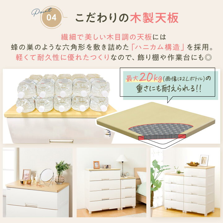 楽天市場】チェスト 衣装ケース 収納ケース 収納ボックス 衣類収納 