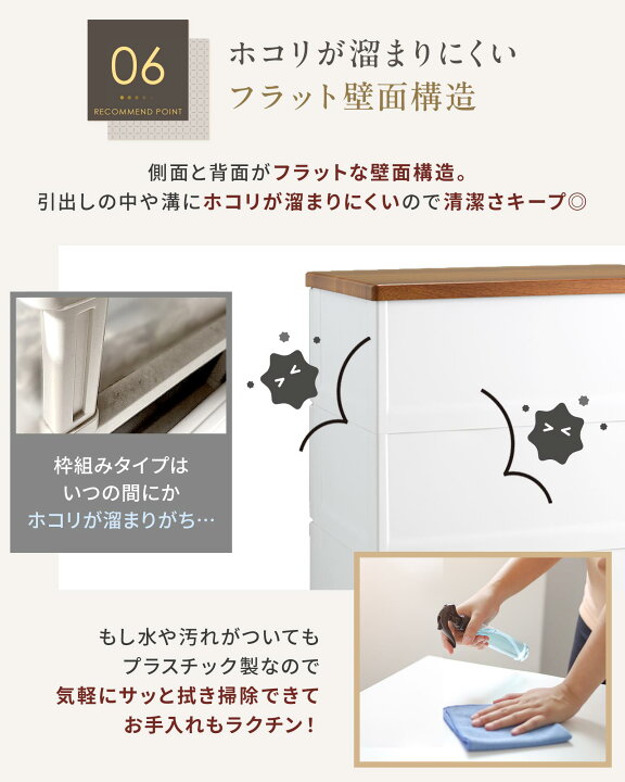 楽天市場】チェスト 衣装ケース 収納ケース 収納ボックス 衣類収納 