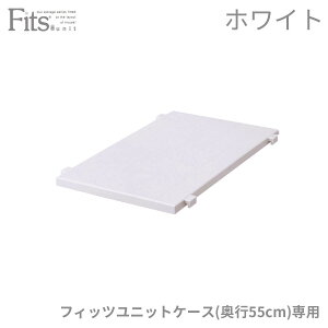 フィッツユニットケース 専用棚 30cm ホワイト収納 クローゼット 押入れ プラスチック 天馬 日本製