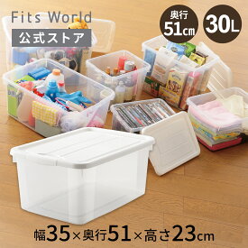 プロフィックス フリーボックス 50浅型 ホワイト収納ケース プラスチック 衣装ケース フタ付き おもちゃ箱 ボックス 収納 フタ 付き おもちゃ キッチン ランドリー 天馬