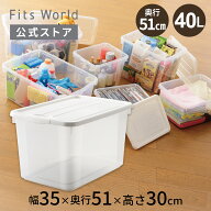 プロフィックス フリーボックス 50深型 ホワイト収納ケース プラスチック 衣装ケース フタ付き おもちゃ…