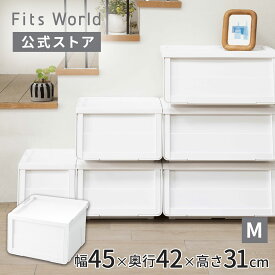 プロフィックス カバコ モノ M ホワイト収納ケース 衣装ケース フラップ 天馬 公式 公式店