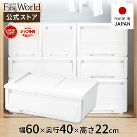 プロフィックス カバゾコ モノ 60 ホワイト収納ケース 衣装ケース 収納 ケース ボックス 引出し 引き出し 積み重ね プラスチック 天馬 公式 公式店 日本製