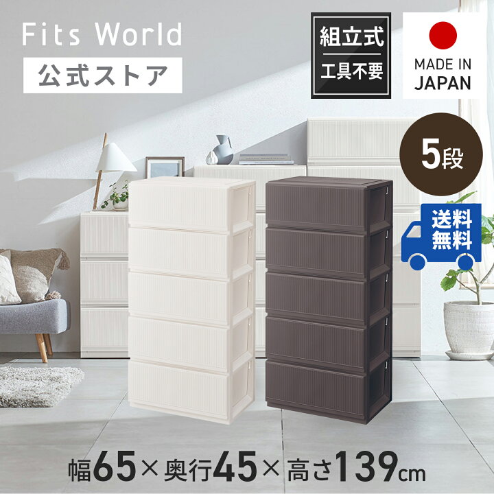 楽天市場】プロフィックス スタイルケース組立式 6505深型 ホワイト  