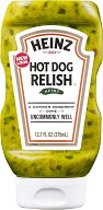 ハインツ ホットドッグレリッシュ 400g HEINZ ピクルス 刻みピクルス マスタード 逆さボトル 調味料 ソー…