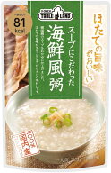 丸善食品工業 テーブルランド スープにこだわった海鮮風粥 220g 1パック 魚介の旨味が溶け込んだ贅沢な味…