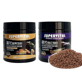 SUPER VITAL スーパーバイタル スネークヘッド専用飼料 粒タイプ ブルーゴールド系専用 高栄養・発色強化