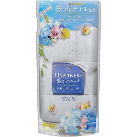 レノア ハピネス 夢ふわタッチ 5つ星ホテル発想 柔軟剤 みずみずしく香るパステルフローラル 詰替用 柔軟剤 400ml