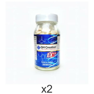 GH Creation �W�[�G�C�`�N���G�[�V���� EX++ 270�� 2�Z�b�g 300mg ���N �⏕ �H�i �T�v�������g ���� �P�A �A�~�m�_ �{�[���y�b�v �R���[�Q�� �z�� ���� �ێ� �܂Ƃߔ��� ���{�� �G�^�[�i��