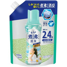 レノア 煮沸レベル消臭 抗菌ビーズ 部屋干し 花とおひさま 詰め替え 1040ml 2個セット P&G 柔軟剤 香り付け 消臭剤 生乾き臭 対策 防カビ 衣類 デオドラント 特大 まとめ買い お得 セット買い 送料無料 詰替 日本製 1040 5