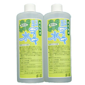 ビタミンCが豊富な天然実感ゴーヤ水(500ml)2本セット