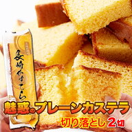 【2026/10/24賞味】長崎カステラ切り落とし 2切 訳あり | 長崎 食品ロス フードロス スイーツ デザート …