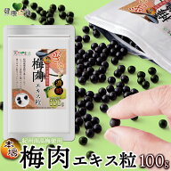 【送料無料】梅肉エキス粒 お試し50g/100g/200g/300g 梅エキス50％含有 | 飲みやすい 粒タイプ 粒 紀州 …