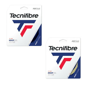 Tecnifibre テニスガット・ストリング MULTIFEEL 1.25mm 200mロール TFR220 TFSR203 ナチュラル
