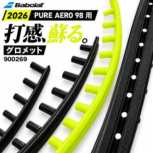 Babolat 2026 PURE AERO 98 �p �O�����b�g 900269 �s���A�A�G��98 �����p�O�����b�g �u���b�N×�t���I�C�G���[ �o�{�� ���P�b�g�p�[�c
