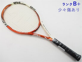 【中古】ウィルソン ツアー BLX 95 オレンジ×ホワイト 2011年モデルWILSON TOUR BLX 95 (ORANGE × WHITE) 2011(G2)【中古 テニスラケット】