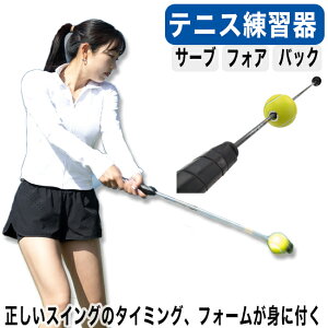 テニス練習機 ドクターサーブプロ Dr.Serve Pro | テニス 練習器具 硬式 正規品 素振り棒 スイング練習器具 スイング練習 テニス用品 テニスグッズ トレーニング サーブ テニス練習 ボレー トレ