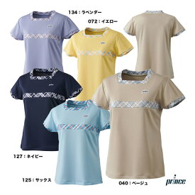 プリンス prince テニスウェア レディス ゲームシャツ WS4071