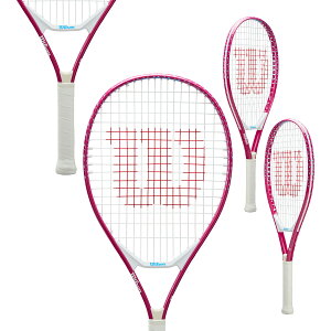 �E�C���\�� Wilson �e�j�X���P�b�g �W���j�A �E���g�� �p���[ JR �s���N 23 ULTRA POWER JR PINK 23 WR187610