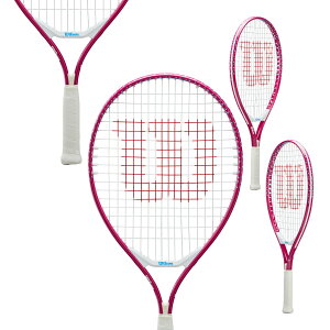 �E�C���\�� Wilson �e�j�X���P�b�g �W���j�A �E���g�� �p���[ JR �s���N 21 ULTRA POWER JR PINK 21 WR187710