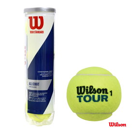 ウイルソン Wilson テニスボール TOUR STANDARD（ツアー・スタンダード）4球入 1缶 WRT103800