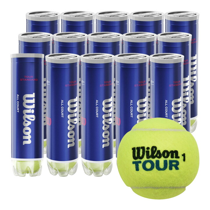 楽天市場】ウイルソン Wilson テニスボール TOUR STANDARD（ツアー 