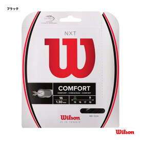 ウイルソン Wilson テニスガット 単張り NXT ブラック16（NXT BLACK 16） 130 ブラック WRZ942800