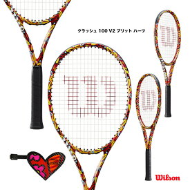 ウイルソン Wilson テニスラケット クラッシュ 100 V2 ブリット ハーツ CLASH 100 V2 BRITTO HEARTS WR128210