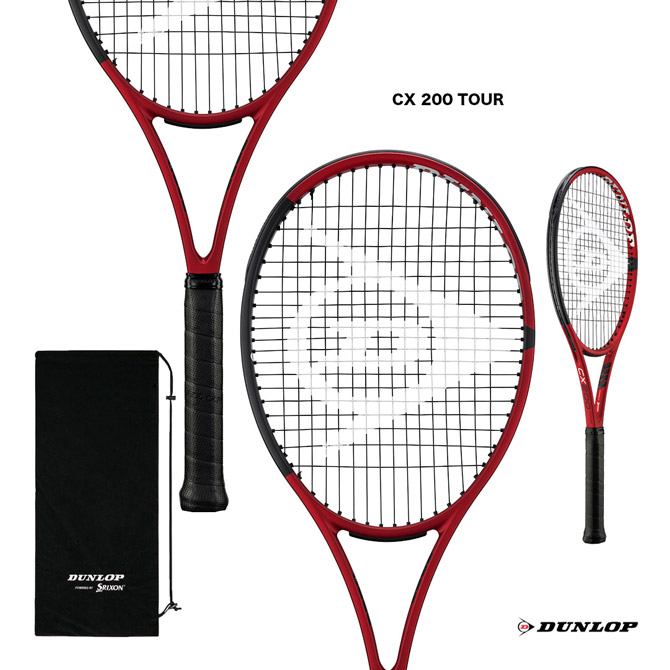 ダンロップ DUNLOP テニスラケット ダンロップ CX 200 ツアー DUNLOP CX 200 TOUR DS22101 | テニスジャパン  楽天市場店