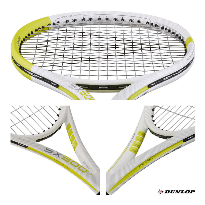 ダンロップ DUNLOP テニスラケット ダンロップ SX 300 LS ホワイト DUNLOP SX 300 LS WHITE DS22307