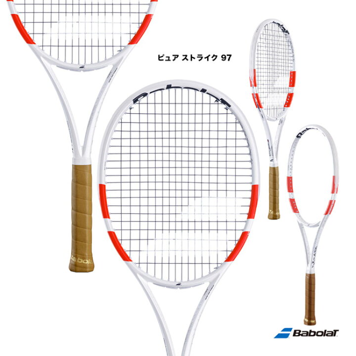 楽天市場】バボラ BabolaT テニスラケット ピュア ストライク 97 PURE 
