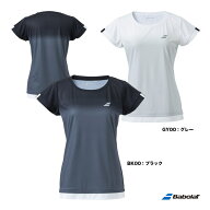 バボラ BabolaT テニスウェア レディス CLUB ショートスリーブシャツ BWG2332C