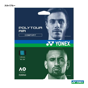 ���l�b�N�X YONEX �e�j�X�K�b�g �P���� �|���c�A�[�G�A�iPOLYTOUR AIR�j 125 �X�J�C�u���[ PTGA125-018