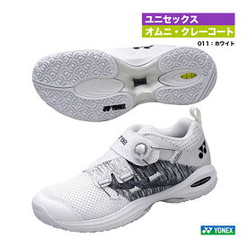 【予約】ヨネックス YONEX テニスシューズ ユニセックス パワークッション コンフォート ワイド ダイヤル 5 GC SHTCWD5G（011）