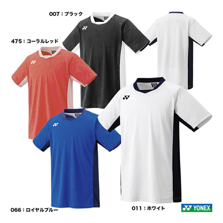 楽天市場】ヨネックス YONEX バドミントンウェア メンズ ゲームシャツ 