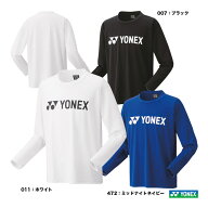 ヨネックス YONEX テニスウェア ユニセックス ロングスリーブTシャツ 16802