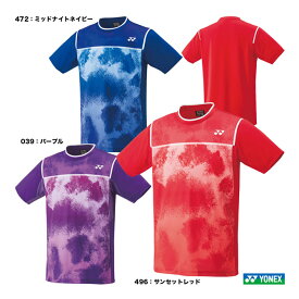 ヨネックス YONEX テニスウェア チーム対応 ユニセックス ゲームシャツ（フィットスタイル） 10528