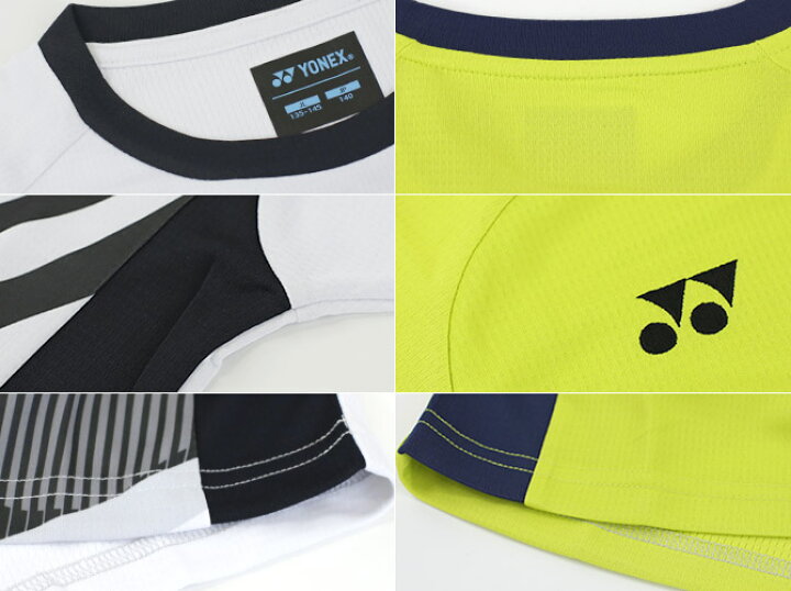 楽天市場】ヨネックス YONEX テニスウェア ジュニア ゲームシャツ 