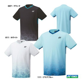 【予約】ヨネックス YONEX テニスウェア チーム対応 ユニセックス ゲームシャツ（フィットスタイル） 10604