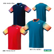ヨネックス YONEX テニスウェア ユニセックス ゲームシャツ（フィットスタイル） 10680