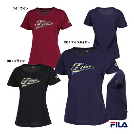 フィラ FILA テニスウェア レディス アップリケTシャツ VL2696