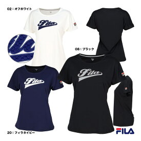 フィラ FILA テニスウェア レディス アップリケTシャツ VL2742