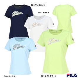 フィラ FILA テニスウェア レディス アップリケTシャツ VL2808