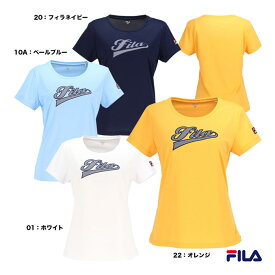 フィラ FILA テニスウェア レディス アップリケTシャツ VL2855