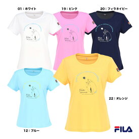 フィラ FILA テニスウェア レディス グラフィックTシャツ VL2870