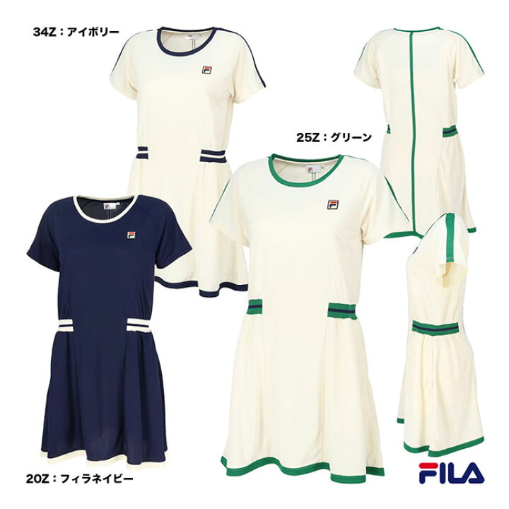 楽天市場】フィラ FILA テニスウェア レディス ワンピース EL0042 