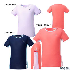 ゴーセン GOSEN テニスウェア レディス ゲームシャツ T2061