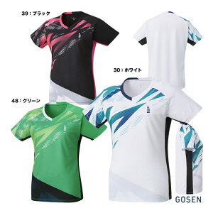 ゴーセン GOSEN テニスウェア レディス ゲームシャツ T2403